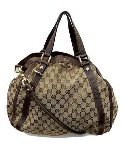 Gucci canvas handbag - canvas,