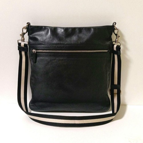 Bally black leather shoulder - bally,