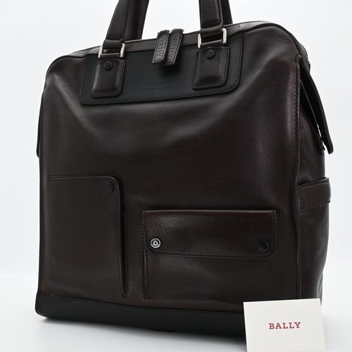 Bally dark brown leather - dark,